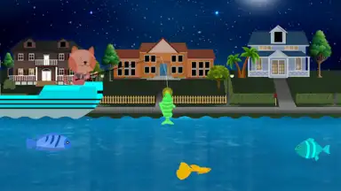 Cat Goes Fishing Simulator скриншот 5