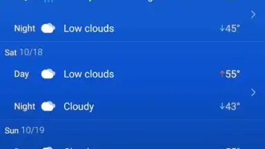 Local Weather Widget скриншот 10