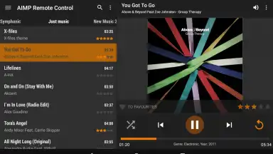 AIMP Remote Control скриншот 3