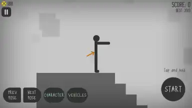 Stickman Dismount скриншот 6