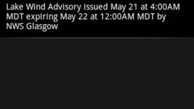 Simple Weather Alert скриншот 2