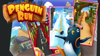 Penguin Run скриншот 2