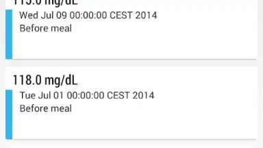 Контроль сахара в крови скриншот 8