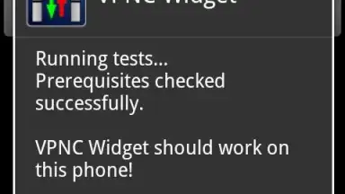 VPNC Widget скриншот 2