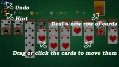 AE Spider Solitaire скриншот 1