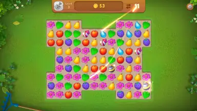 Gardenscapes скриншот 2