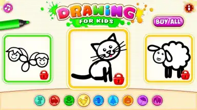 Drawing for Kids! Coloring Children Games Toddlers скриншот 3