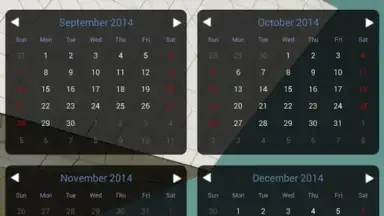 Month Calendar Widget скриншот 9