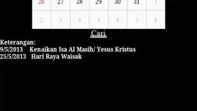 Kalender Nasional скриншот 2