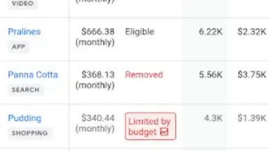 Google Ads скриншот 2