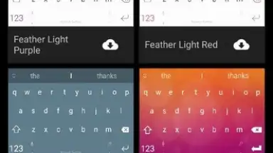 Microsoft SwiftKey Beta скриншот 1