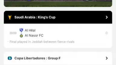 Betway Scores скриншот 1