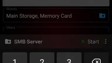 SMB Server (Samba) скриншот 4