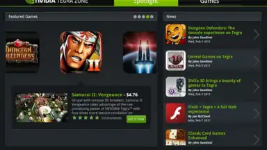 NVIDIA TegraZone скриншот 4