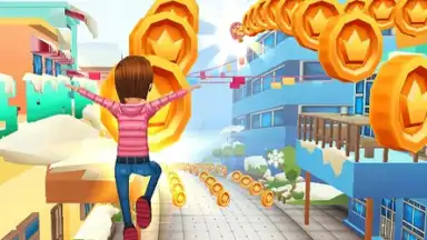 Subway Princess Runner скриншот 2