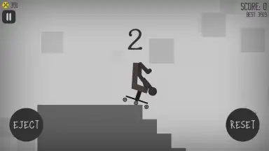 Stickman Dismount скриншот 3
