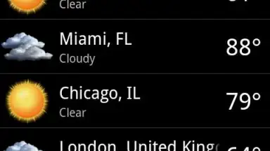 Palmary Weather скриншот 8