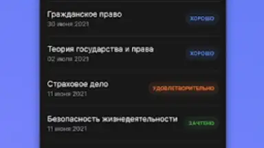 Портал МФЮА скриншот 8