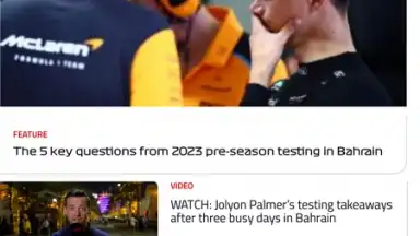 Official F1 ® App скриншот 1