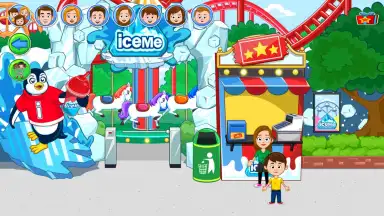 My Town : ICEME Amusement Park Free скриншот 5