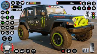 Offroad Jeep Driving:Jeep Game скриншот 1