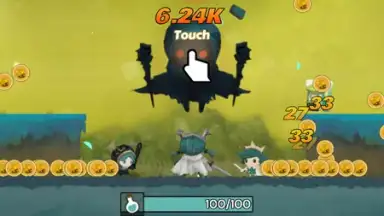 Tap Dragon: Little Knight Luna скриншот 3