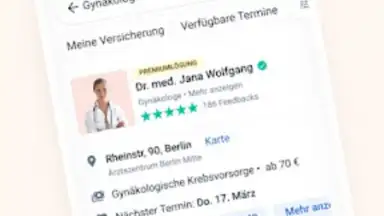 jameda: Ärzte finden & buchen скриншот 4