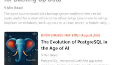 Open Source For You скриншот 5