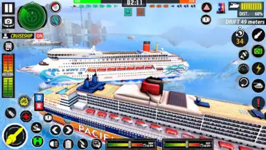 Cruise Ship Driving Simulator скриншот 1