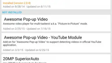 Xposed Installer скриншот 2