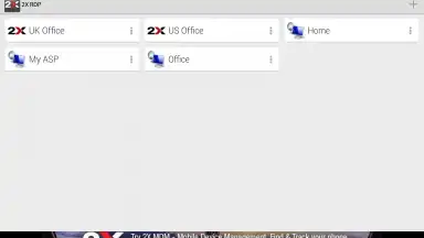 2X RDP Client скриншот 3