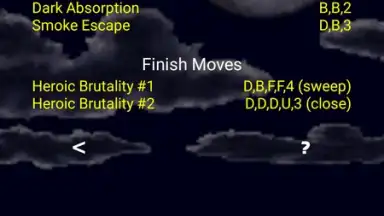Mortal Kombat Moves скриншот 8