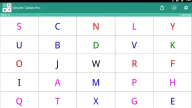 Таблицы Шульте скриншот 4