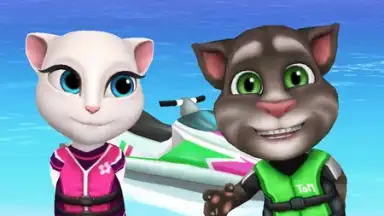 Talking Tom Jetski скриншот 5