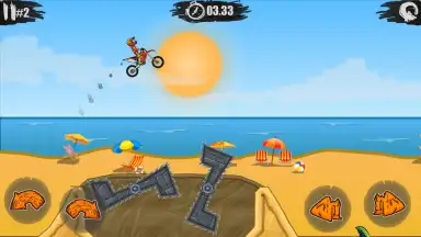 Moto X3M Bike Race Game скриншот 3