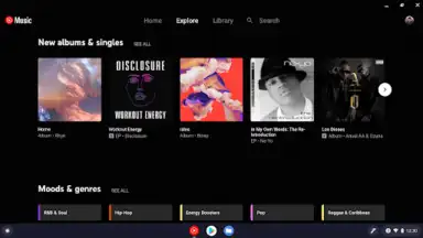 YouTube Music for Chromebook скриншот 3
