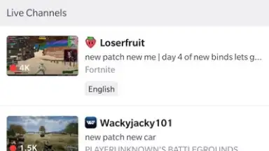 Twitch скриншот 1