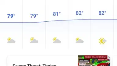 The Weather Channel скриншот 4