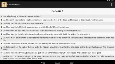 Catholic Bible скриншот 7