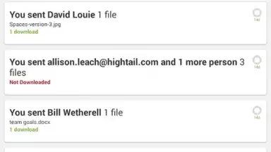 Hightail скриншот 8