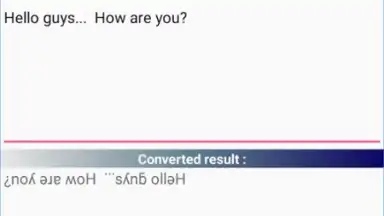 Upside Down Chat+ скриншот 12