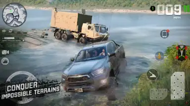 offroad SUV jeep 4x4 driving скриншот 1