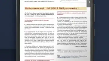 Application Prescrire скриншот 10