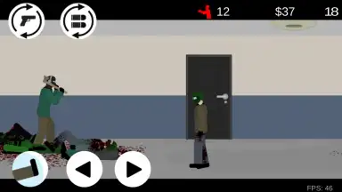 Flat Zombies: Cleanup and Defense скриншот 6
