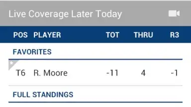 PGA TOUR скриншот 13