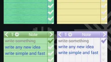 Note To Do. Widget скриншот 5