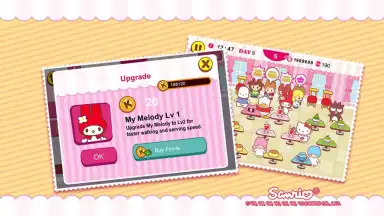 Hello Kitty Cafe Seasons скриншот 2