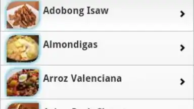 Pinoy Food Recipes скриншот 7