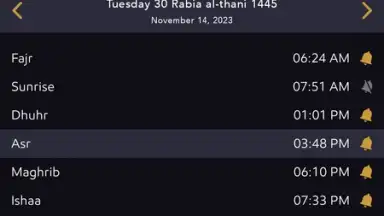Salaat First: Prayer Times скриншот 12