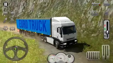 Euro Truck Driver Truck Games скриншот 4